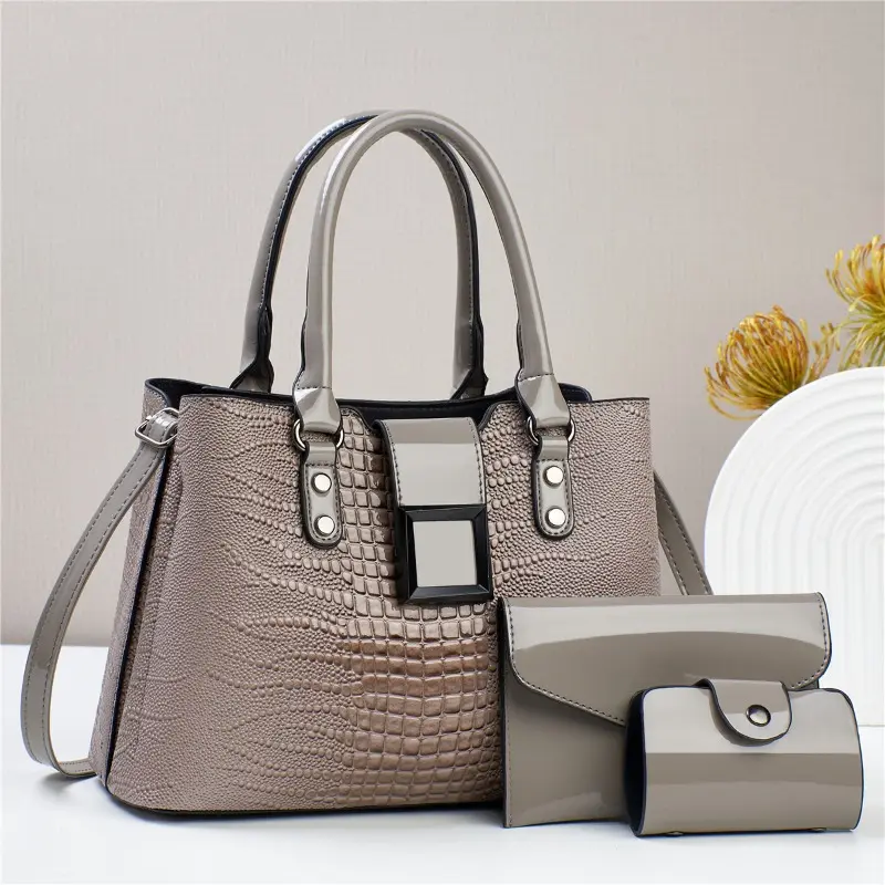 High Quality 3Piece Set Messenger Bags Women Luxury Handbag Large Capacity Female Shoulder Crossbody Sac Tote Bag Bolso Mujer
