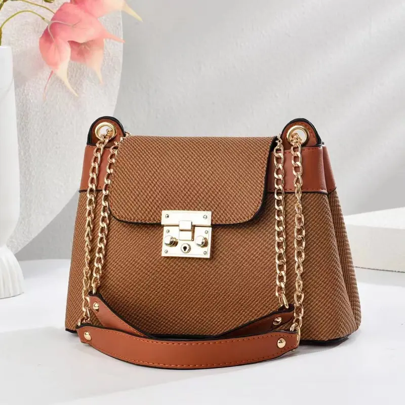 2025 New Summer Chain Crossbody Bag for Women Luxury Handbag Women's Bag Designer Female Shoulder Underarm Sac Bolsos De Mujer