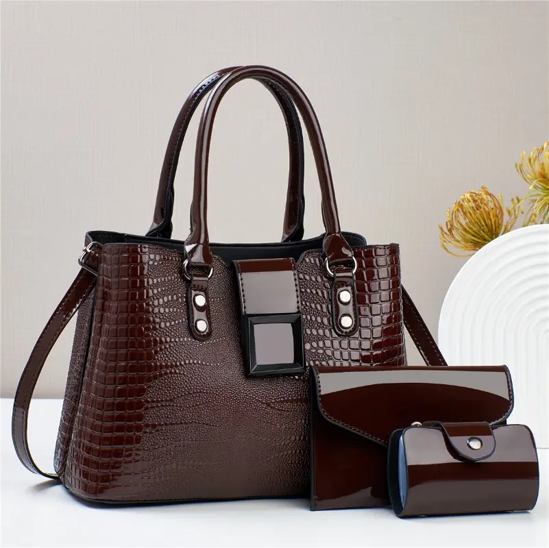 High Quality 3Piece Set Messenger Bags Women Luxury Handbag Large Capacity Female Shoulder Crossbody Sac Tote Bag Bolso Mujer