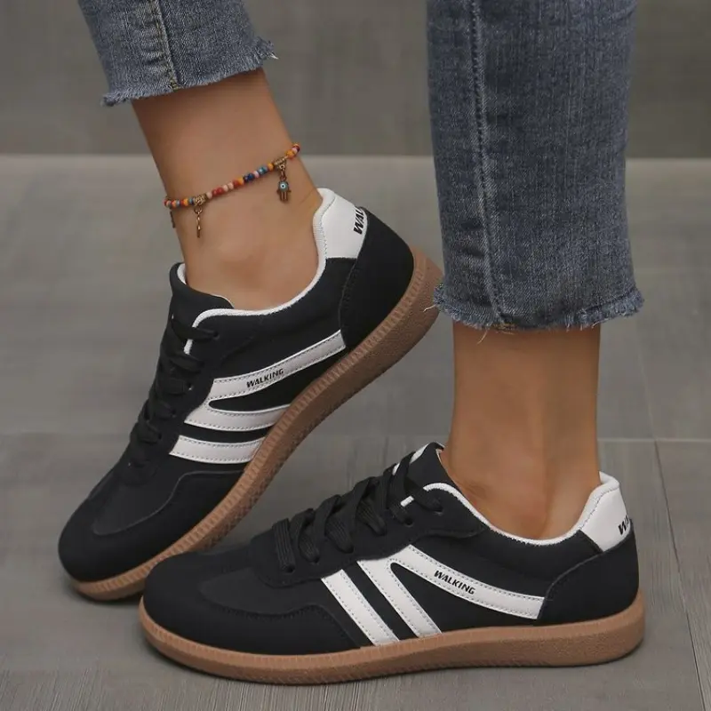 Womens Sneakers 2025 Spring New Luxury Flat Loafers Comfortable Slip on Soft Female Sneakers Lightweight Outdoor Shoes for Women