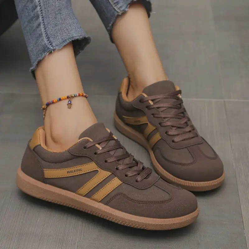 Womens Sneakers 2025 Spring New Luxury Flat Loafers Comfortable Slip on Soft Female Sneakers Lightweight Outdoor Shoes for Women