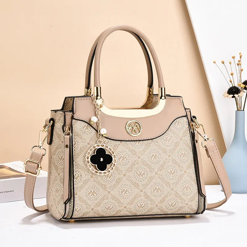 High Quality Soft Print Leather Handbag Luxury Purses Female Bag Designer Exquisite Ladies Shoulder Crossbody Bag Female Handbag