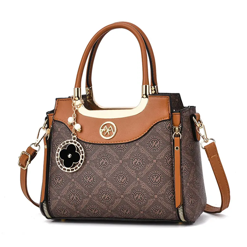 High Quality Soft Print Leather Handbag Luxury Purses Female Bag Designer Exquisite Ladies Shoulder Crossbody Bag Female Handbag