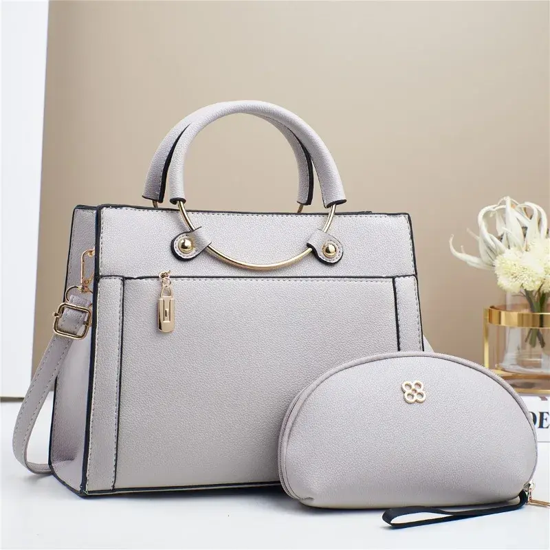 Vintage Large Capacity Tote Bag Women's Casual Handbag Shoulder Bag for Ladies Designer Commute Brand Purse Handbags