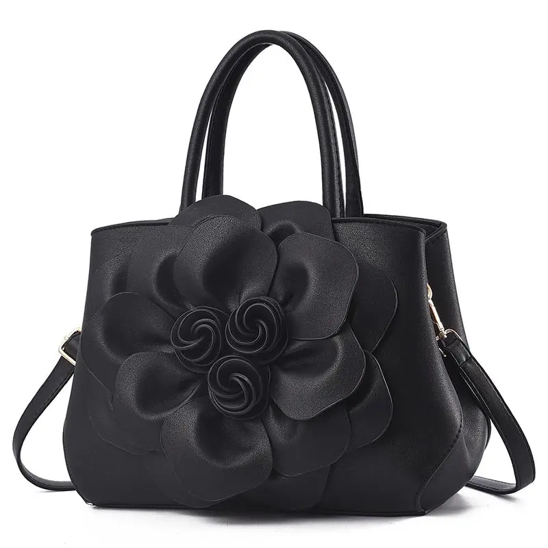 Luxury Brand Designer Women's Handbag Fashionable Flower Shoulder Bag Large Capacity Classic Crossbody Bag Commuting Tote Bag
