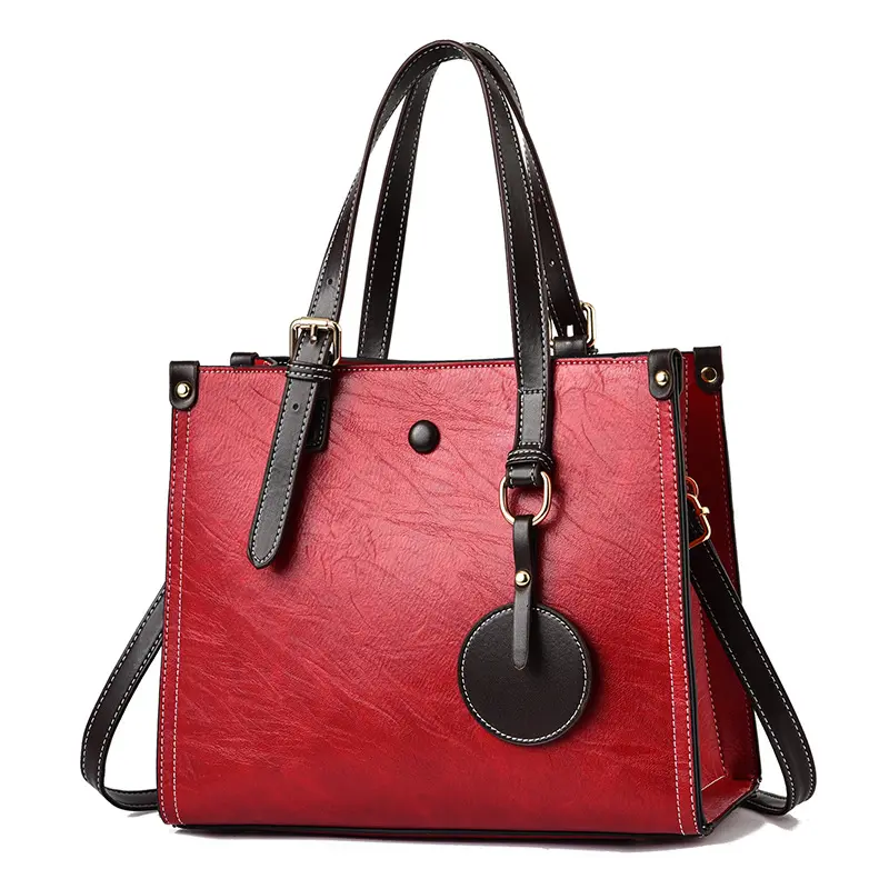 2024 New Fashion Women's Bag Luxury Handbag European and American Shoulder Tote Bag High Quality Leather Ladies Crossbody Bags