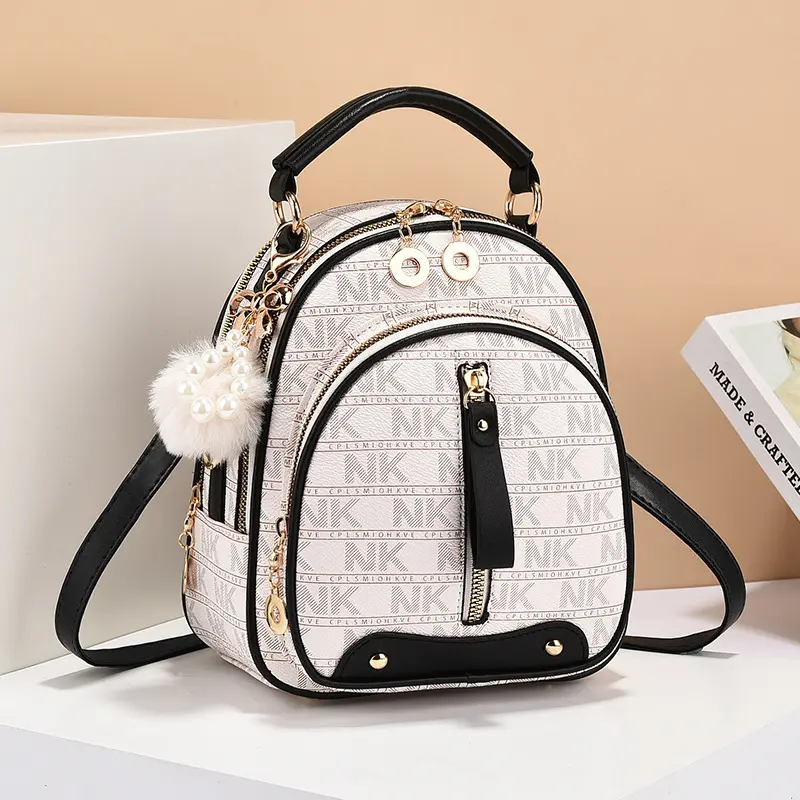 Fashionable New Women's Backpack Handbag Urban Minimalist Single Shoulder Crossbody Bag Classic Versatile Small Square Bag women