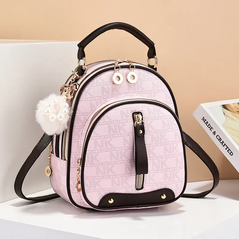 Fashionable New Women's Backpack Handbag Urban Minimalist Single Shoulder Crossbody Bag Classic Versatile Small Square Bag women