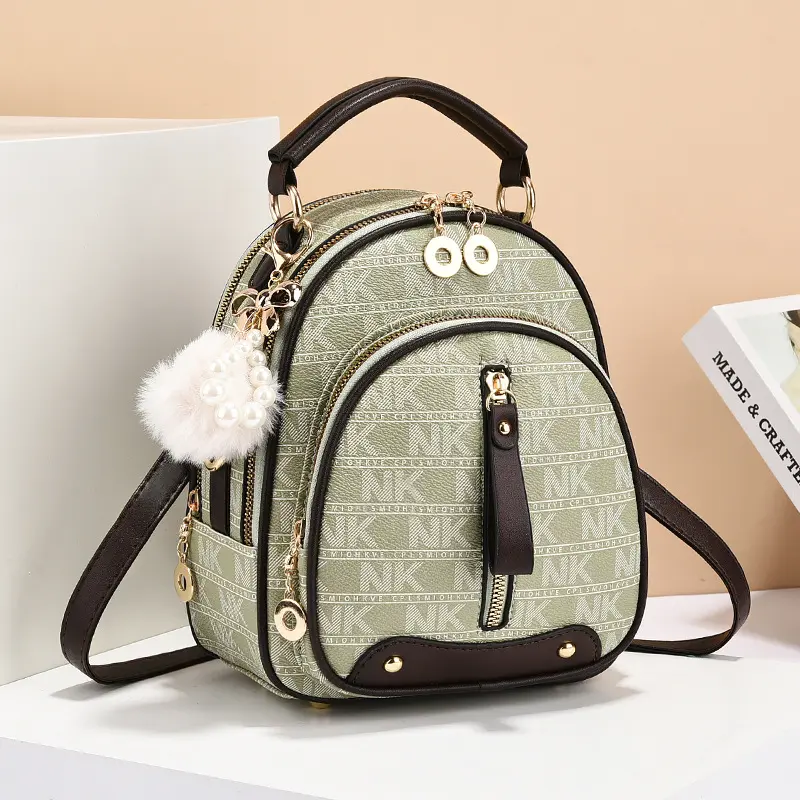 Fashionable New Women's Backpack Handbag Urban Minimalist Single Shoulder Crossbody Bag Classic Versatile Small Square Bag women