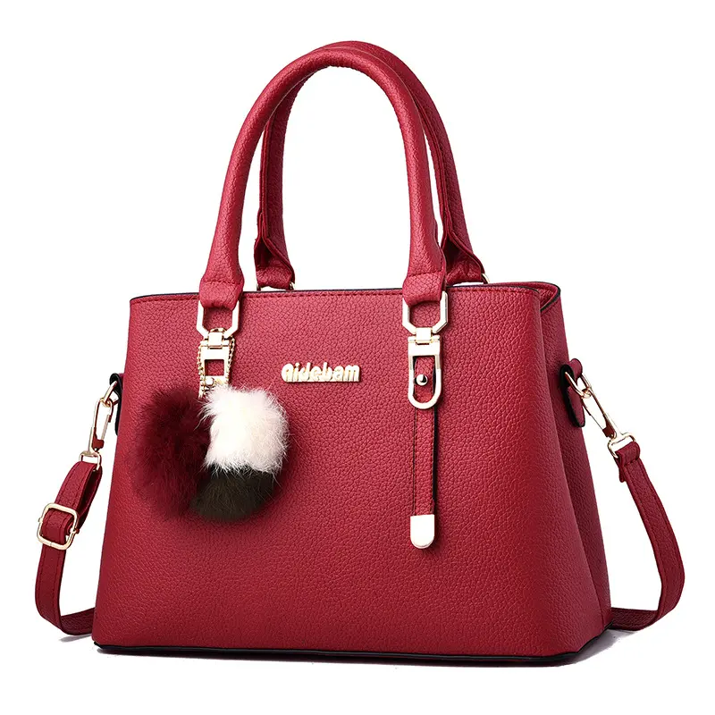 New Fashion Ladies Handbag Women Top Handle Satchel Shoulder Bags Luxury Designer Plush Pendant Womens Crossbody Bags Bolsa