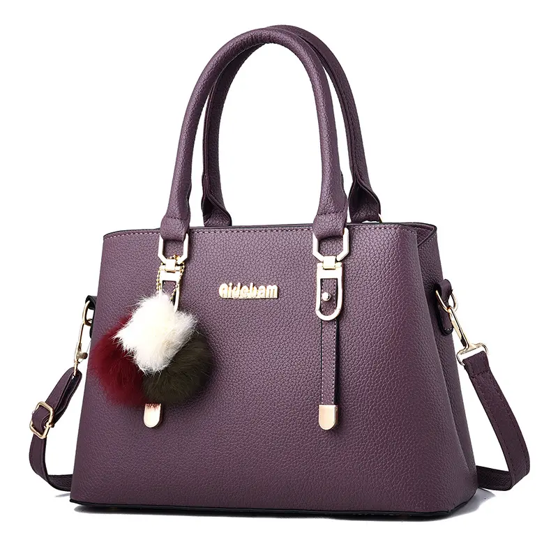 New Fashion Ladies Handbag Women Top Handle Satchel Shoulder Bags Luxury Designer Plush Pendant Womens Crossbody Bags Bolsa