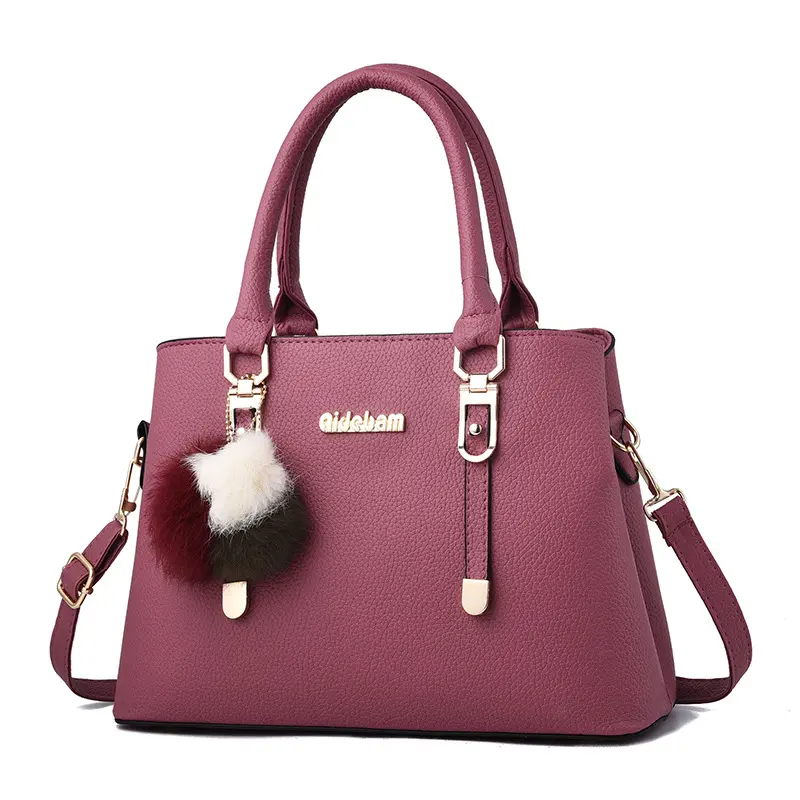 New Fashion Ladies Handbag Women Top Handle Satchel Shoulder Bags Luxury Designer Plush Pendant Womens Crossbody Bags Bolsa