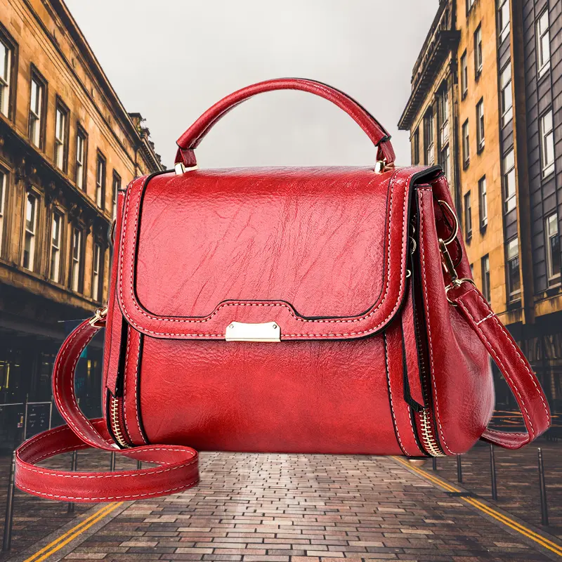 2025 Small Square Bags High Quality Pu Leather Women Bag Trend Messenger Corssbody Bags Female Shoulder Bag Vintage Handbags Sac