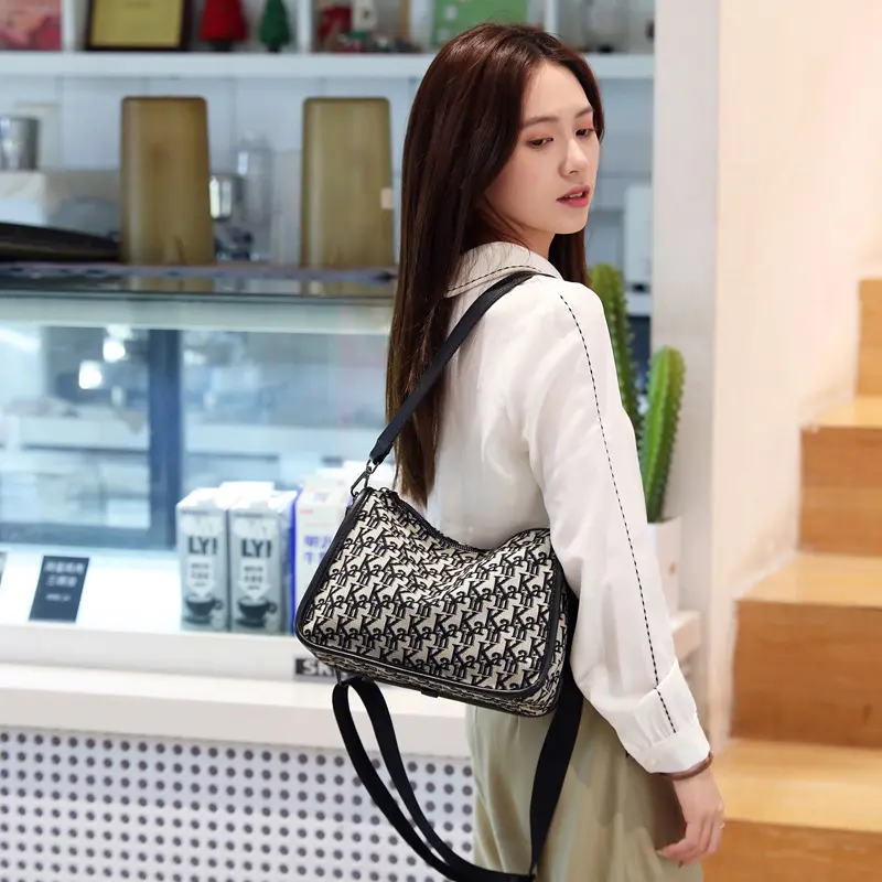 2024 New Large Capacity Women's Tote Bag Fashion Versatile Underarm Shoulder Crossbody Bag Women's Soft Leather Handbag Sac