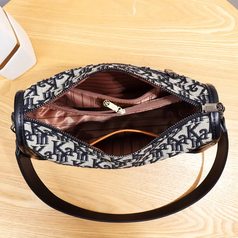 2024 New Large Capacity Women's Tote Bag Fashion Versatile Underarm Shoulder Crossbody Bag Women's Soft Leather Handbag Sac