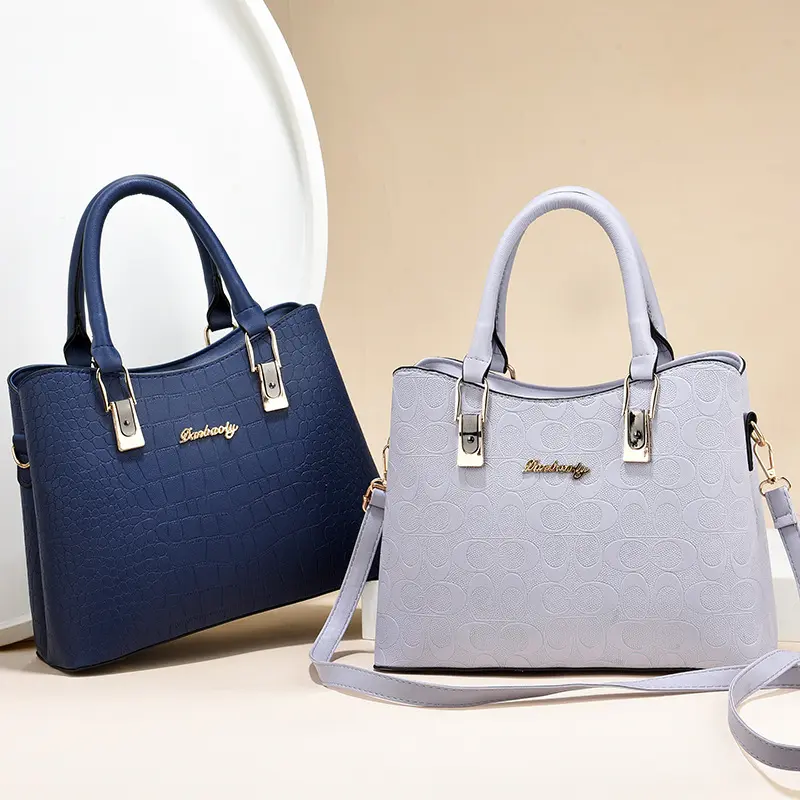 Embossed Leather Women Handbags Tote Bags Adjustable Strap Top Handle Bag Women's Shoulder Crossbody Bags Work Travel Gift Bags
