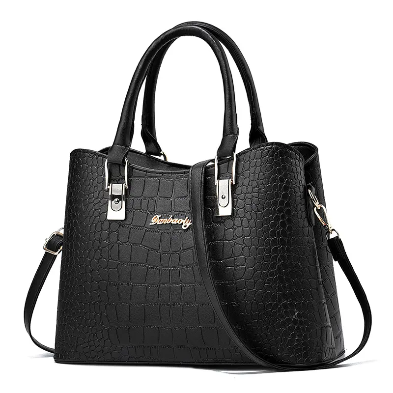 Embossed Leather Women Handbags Tote Bags Adjustable Strap Top Handle Bag Women's Shoulder Crossbody Bags Work Travel Gift Bags