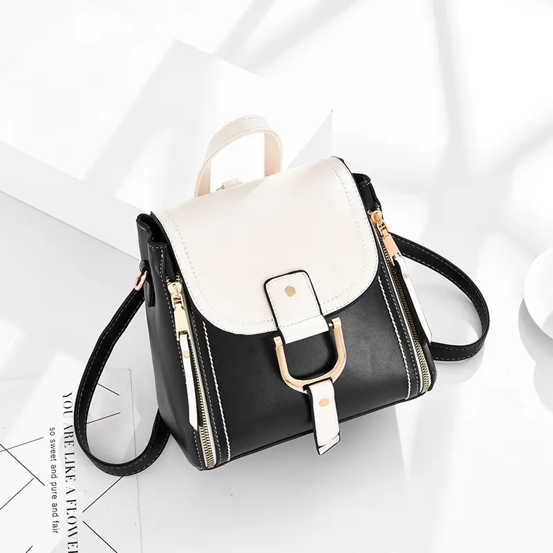 New Leather Women Backpack Ladies Shopping Travel Backpack Teenager School Bag Business Knapsack Luxury Brand Designerhandbag