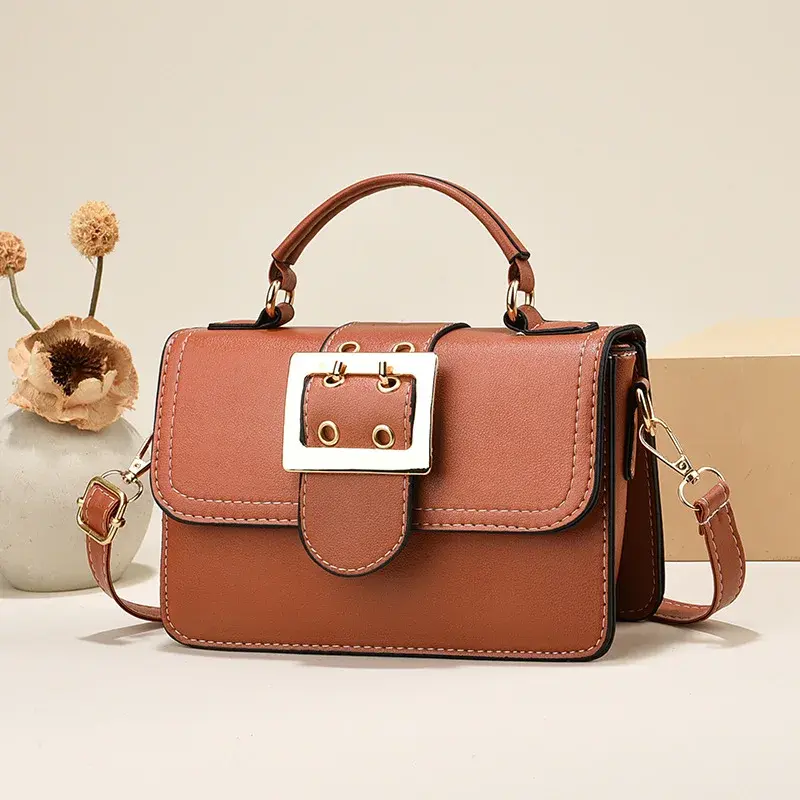 Luxury Brand Designer Women'S Small Square Bag Fashionable Casual Handbag Classic Retro Single Shoulder Crossbody Bags Tote Bag