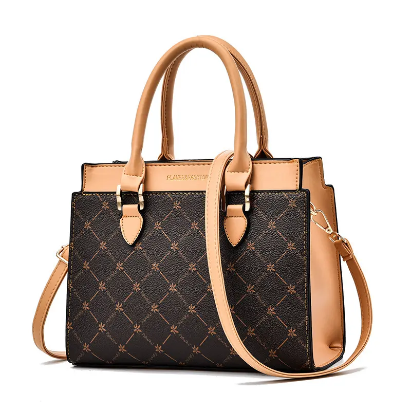 Women's Printed Handbag New Designer Women's Casual Tote Bag Large Capacity Ladies Crossbody Bag Quality Leather Handbags Purses