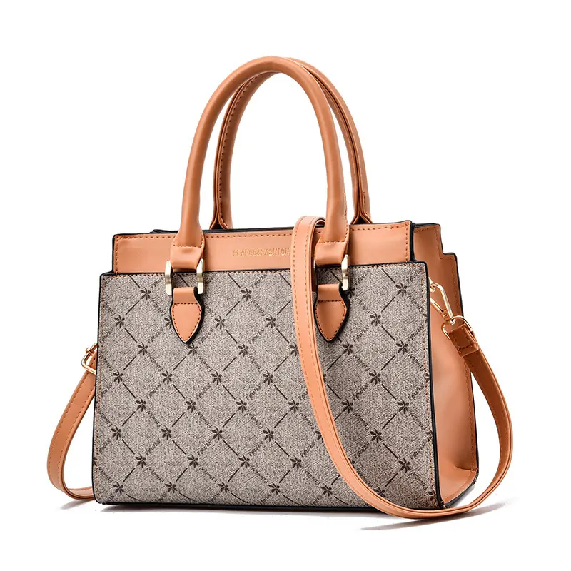 Women's Printed Handbag New Designer Women's Casual Tote Bag Large Capacity Ladies Crossbody Bag Quality Leather Handbags Purses