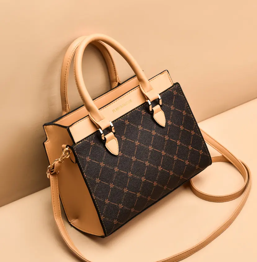 Women's Printed Handbag New Designer Women's Casual Tote Bag Large Capacity Ladies Crossbody Bag Quality Leather Handbags Purses