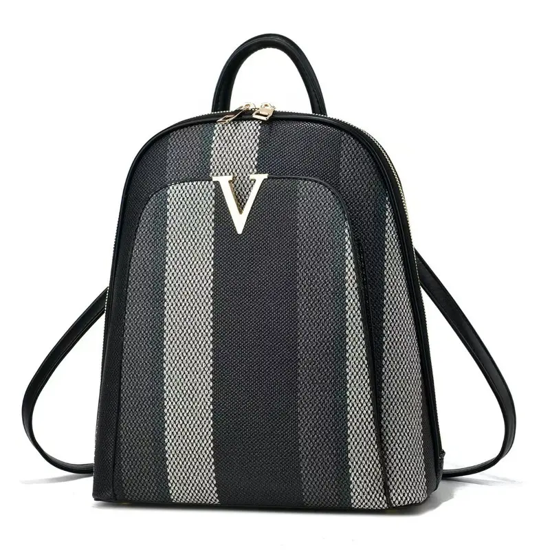 Fashon New Backpack for Women 2025 New Large Capacity Soft Leather Student Backpack Outdoor Travel School Bag for Women