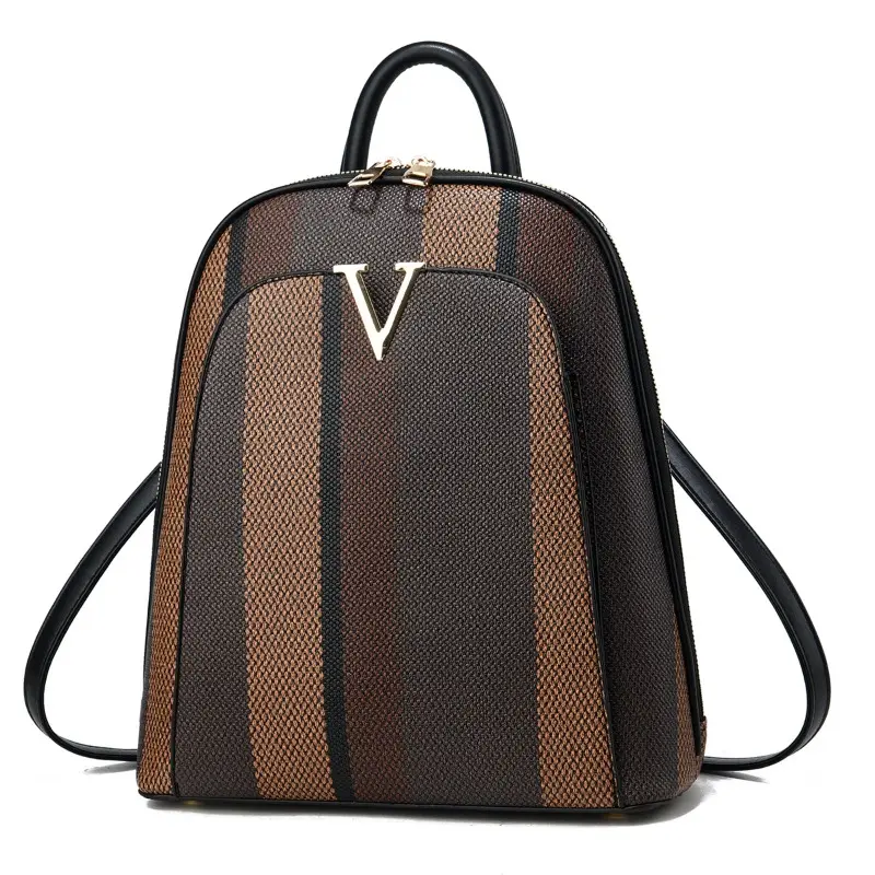 Fashon New Backpack for Women 2025 New Large Capacity Soft Leather Student Backpack Outdoor Travel School Bag for Women