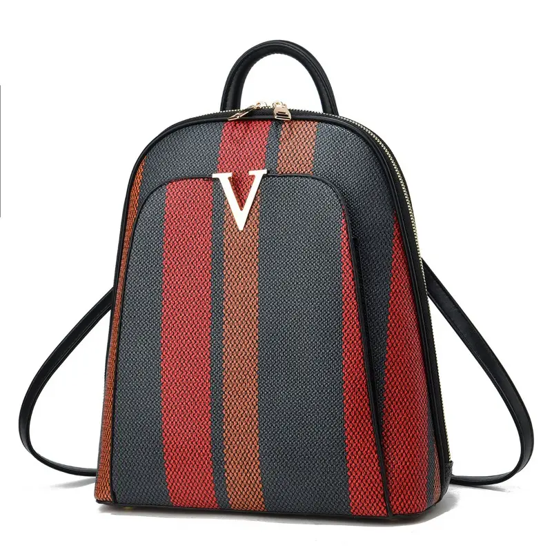 Fashon New Backpack for Women 2025 New Large Capacity Soft Leather Student Backpack Outdoor Travel School Bag for Women