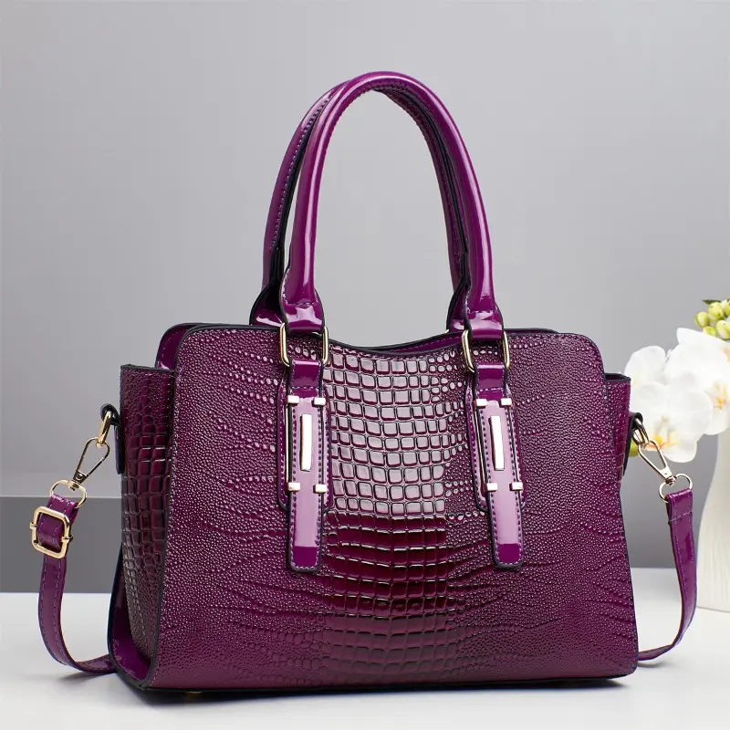 Pu Leather Women's Handbags Casual Zipper Purse Ladies Shoulder Bag Womens Soft Leather Crossbody Bags Luxury Brand Lady Bag