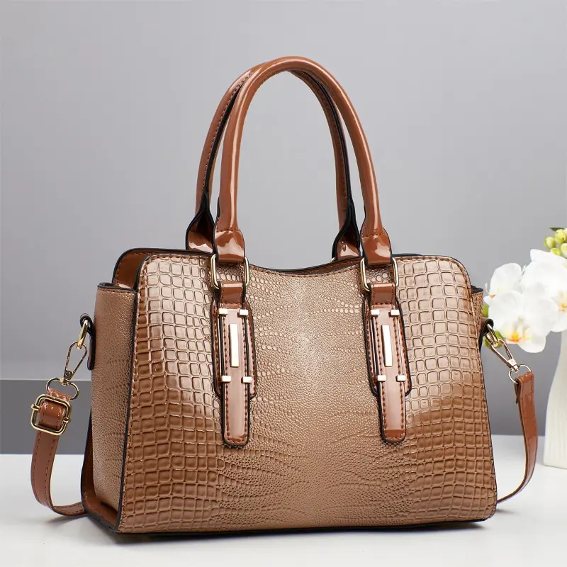 Pu Leather Women's Handbags Casual Zipper Purse Ladies Shoulder Bag Womens Soft Leather Crossbody Bags Luxury Brand Lady Bag
