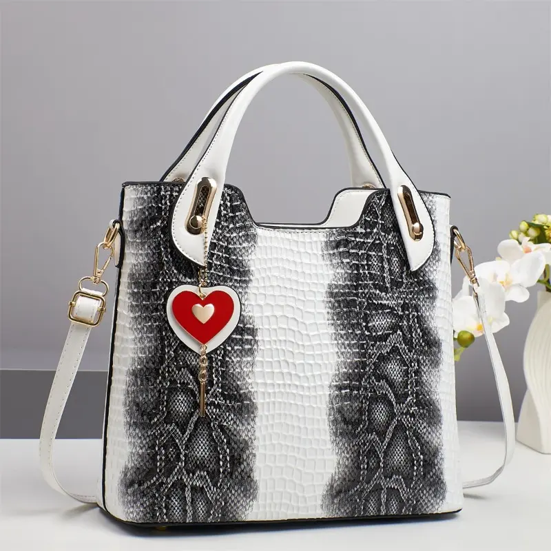 Vintage Women's Bag Pu Leather Large Capacity Women's Shoulder Bag Daily Commuter Handbag Shopping Hand Bags Bolsa Feminina