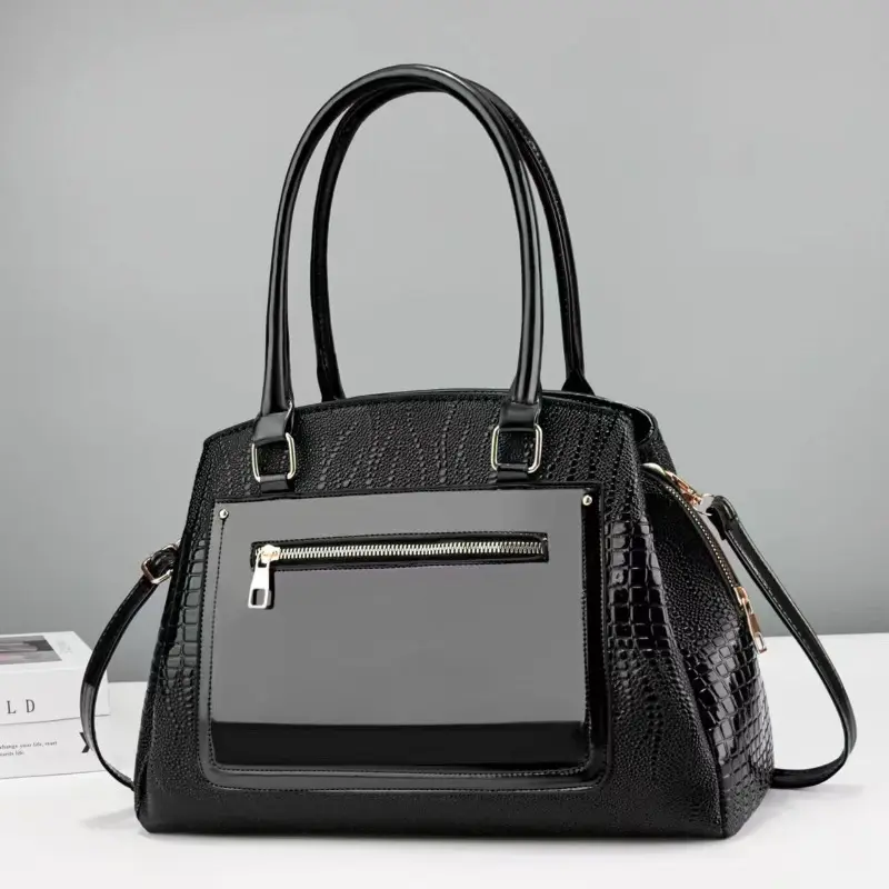 High Quality Ladies Shoulder Messenger Bags Many Pockets Soft Leather Purses and Handbags Designer Crossbody Bags for Women