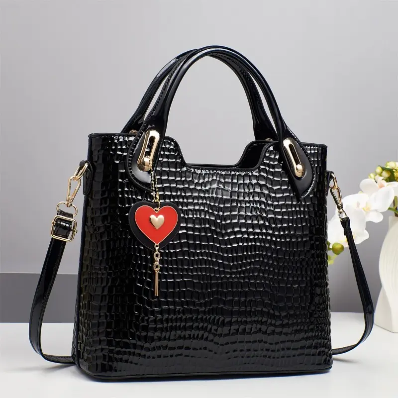 Vintage Women's Bag Pu Leather Large Capacity Women's Shoulder Bag Daily Commuter Handbag Shopping Hand Bags Bolsa Feminina