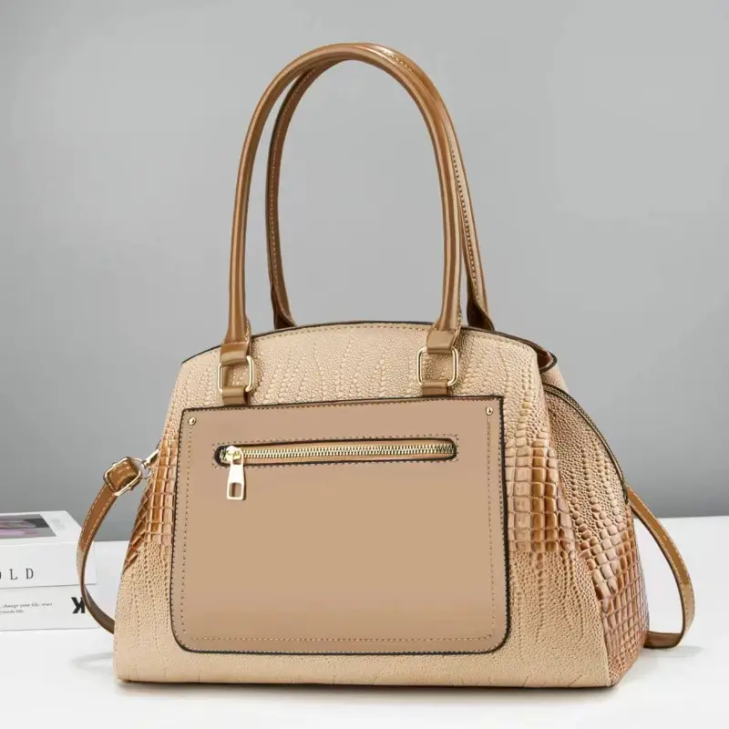 High Quality Ladies Shoulder Messenger Bags Many Pockets Soft Leather Purses and Handbags Designer Crossbody Bags for Women