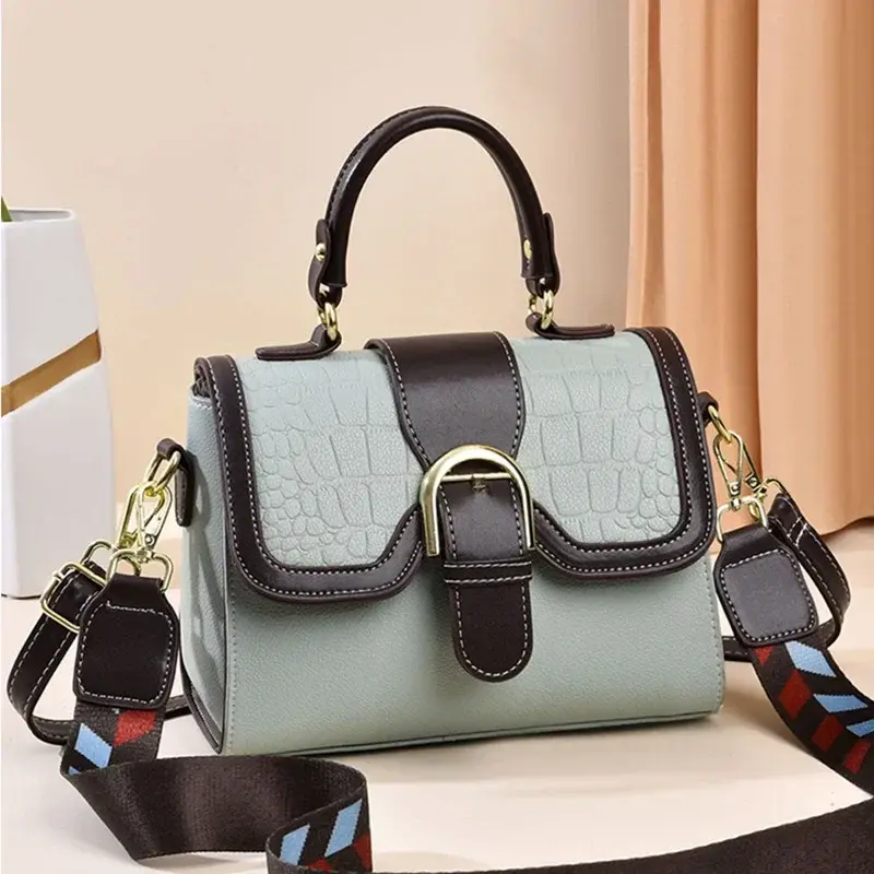 2025 New Top Quality Women's Bag Simple One Shoulder Crossbody Bags Simple Female Handheld Small Square Bag Women Handbags