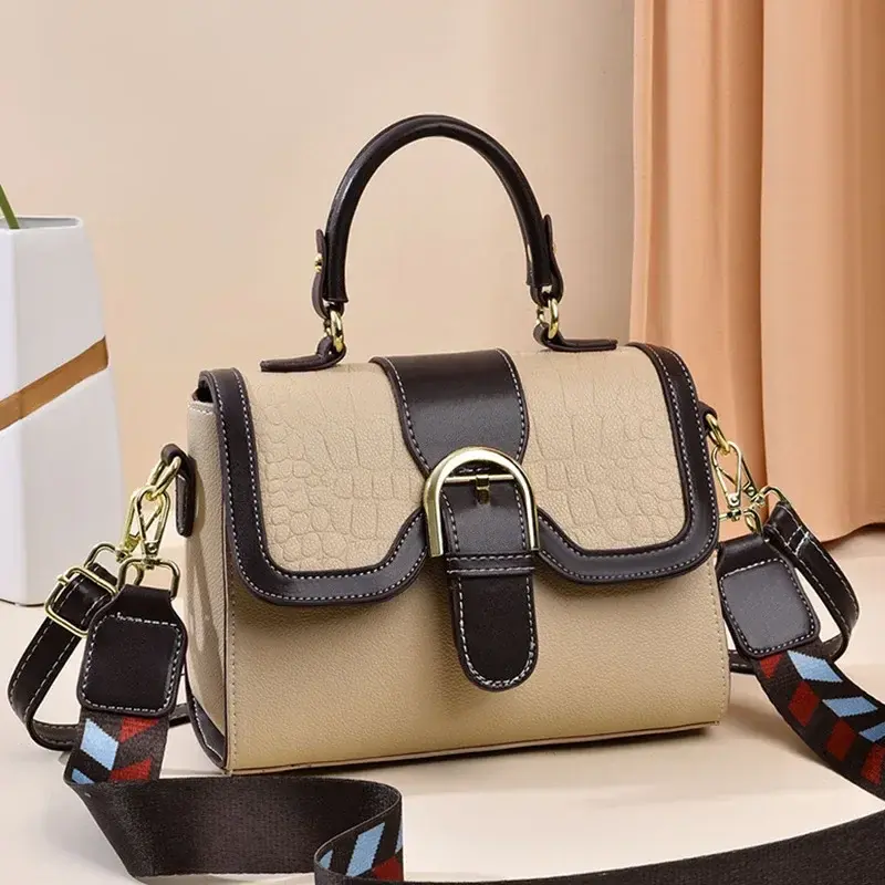 2025 New Top Quality Women's Bag Simple One Shoulder Crossbody Bags Simple Female Handheld Small Square Bag Women Handbags