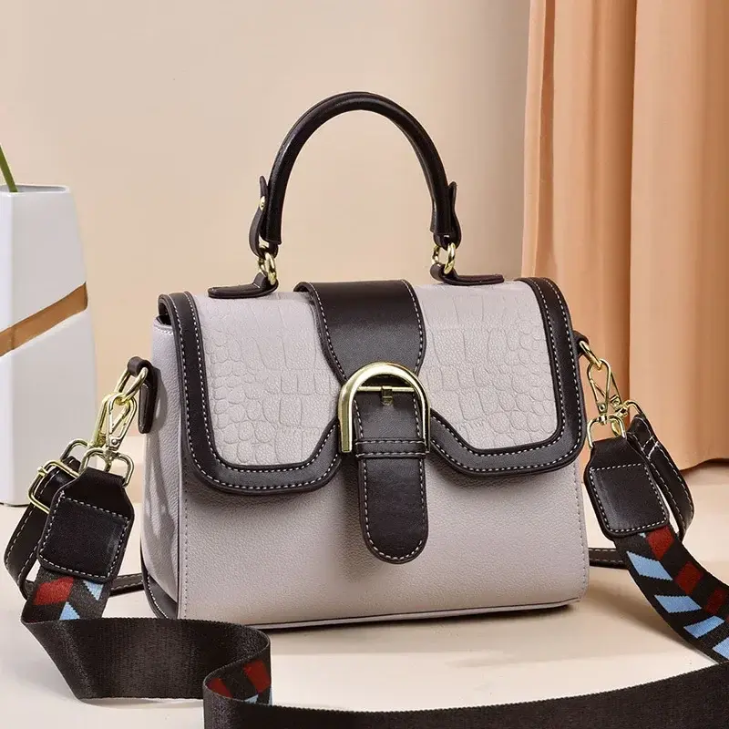 2025 New Top Quality Women's Bag Simple One Shoulder Crossbody Bags Simple Female Handheld Small Square Bag Women Handbags