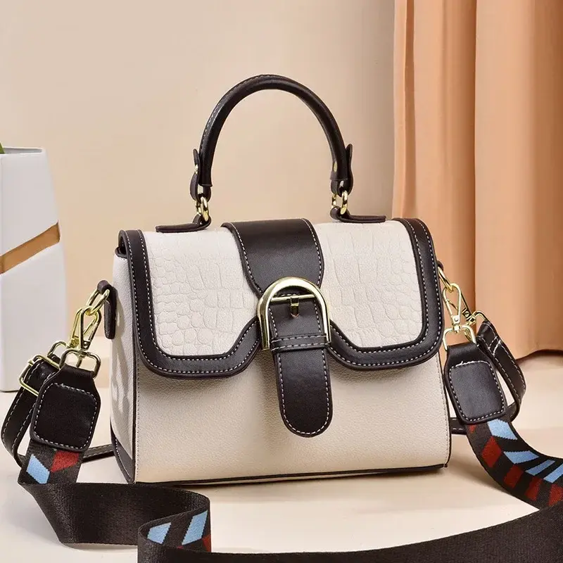 2025 New Top Quality Women's Bag Simple One Shoulder Crossbody Bags Simple Female Handheld Small Square Bag Women Handbags