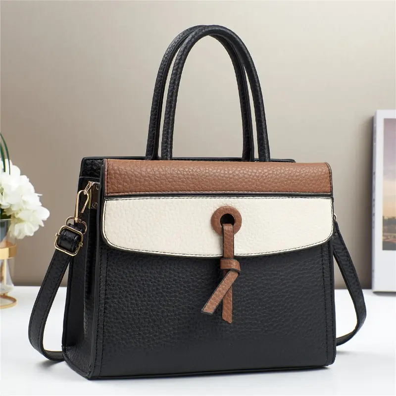 Solid Color Womens Bag PU Leather Shoulder Bags for Women 2025 Large Capacity Female Casual Tote High Quality Brand Handbags