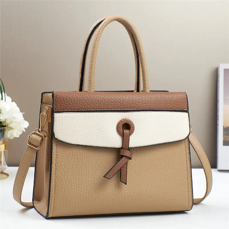 Solid Color Womens Bag PU Leather Shoulder Bags for Women 2025 Large Capacity Female Casual Tote High Quality Brand Handbags