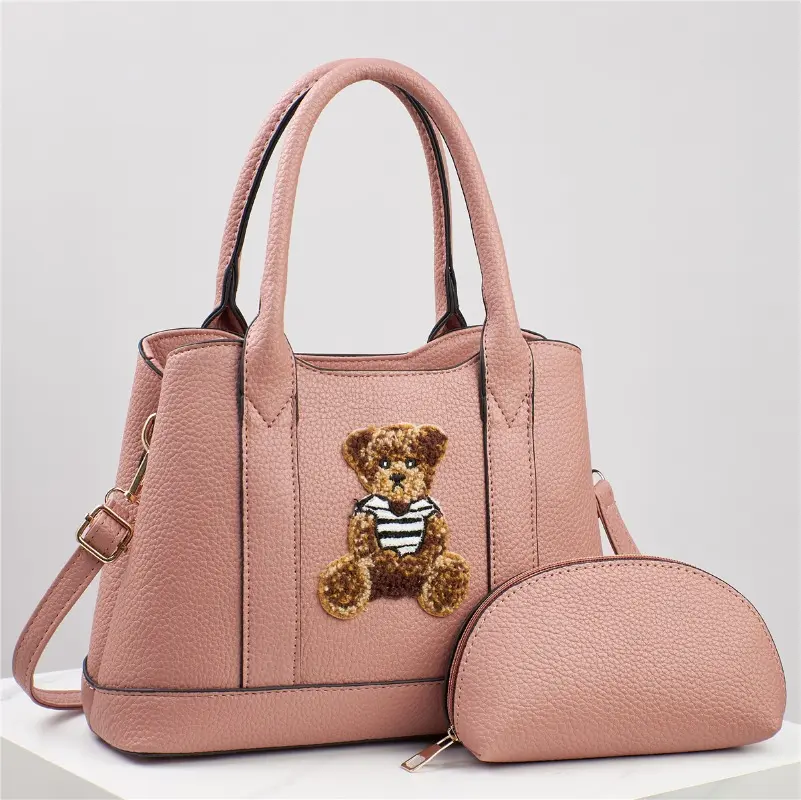 Trend Ladies Shoulder Bag Fashion 2-piece Set Women's Bag Versatile Ladies Square Crossbody Bag Women's Shopping Handbag & Purs