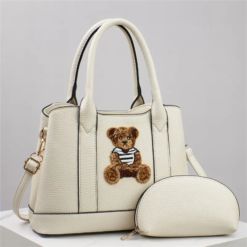Trend Ladies Shoulder Bag Fashion 2-piece Set Women's Bag Versatile Ladies Square Crossbody Bag Women's Shopping Handbag & Purs