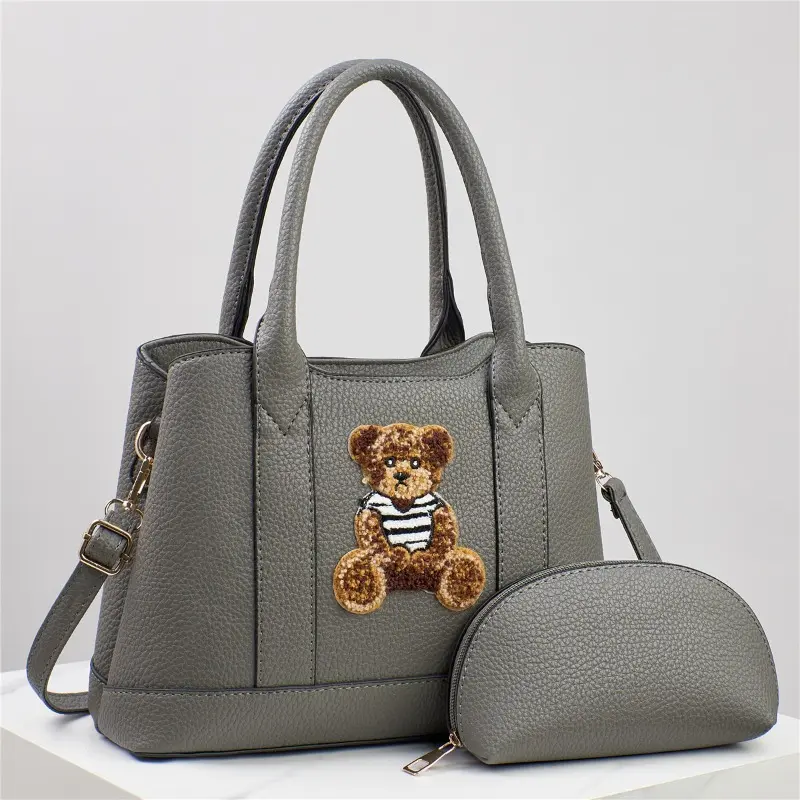 Trend Ladies Shoulder Bag Fashion 2-piece Set Women's Bag Versatile Ladies Square Crossbody Bag Women's Shopping Handbag & Purs