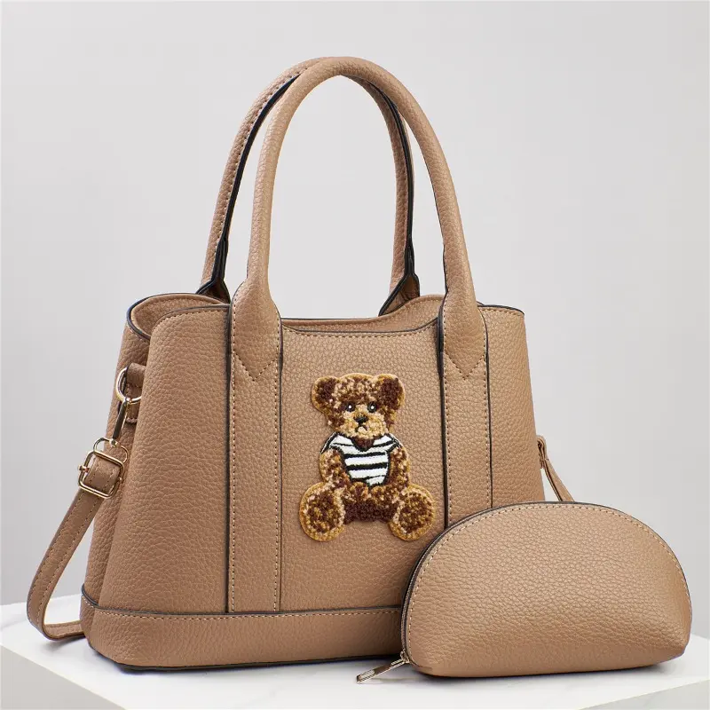Trend Ladies Shoulder Bag Fashion 2-piece Set Women's Bag Versatile Ladies Square Crossbody Bag Women's Shopping Handbag & Purs