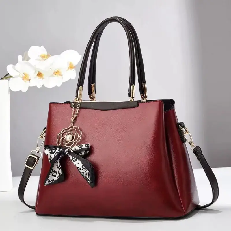 Large Capacity Women Handbags Soft PU Leather Female Shoulder Bags Famous Brand Designer Lady Big Handbag Bolsa Feminina