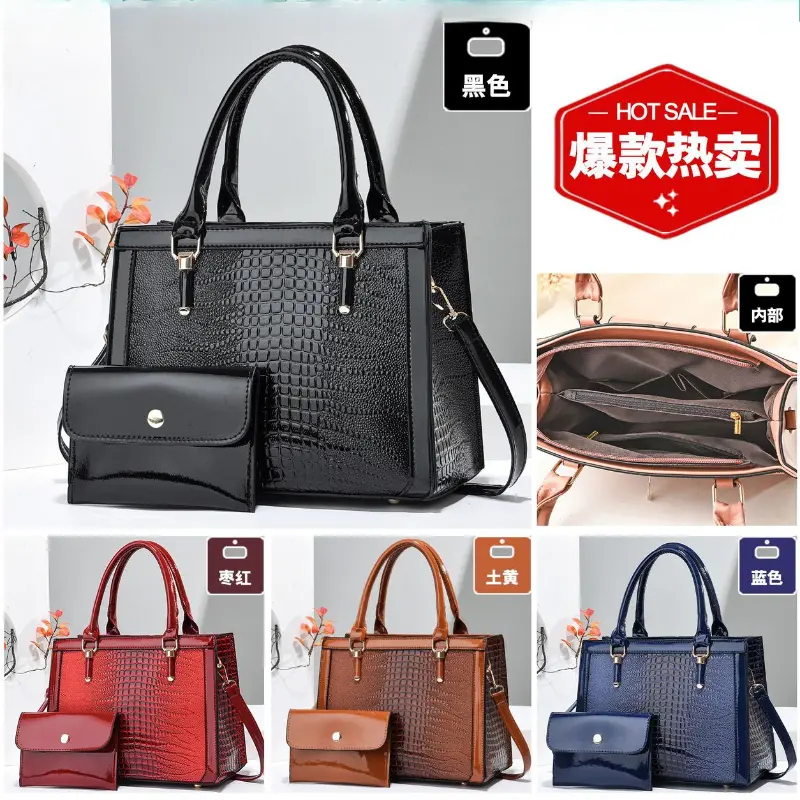 Ladies Shoulder Messenger Bag Casual Designer Crossbody Bags for Female PU Leather Women's Travel Bag Purses and Handbags