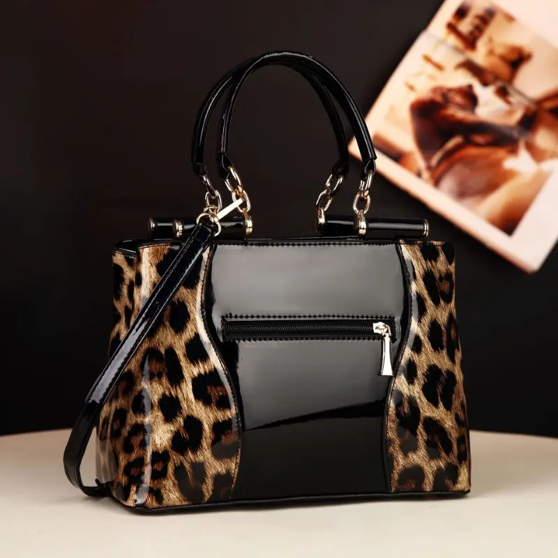 Fashion Leopard Design Shoulder Bags for Women High Quality Crossbody Bag Ladies Casual Tote Bag women and Purse Messenger Sac