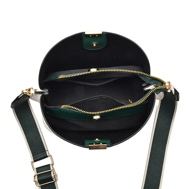 2024 New Luxury Designer Women Shoulder Bags Leather Bucket Bags Purse Fashion Brands Crossbody Bag Stylish Chic Women Handbag