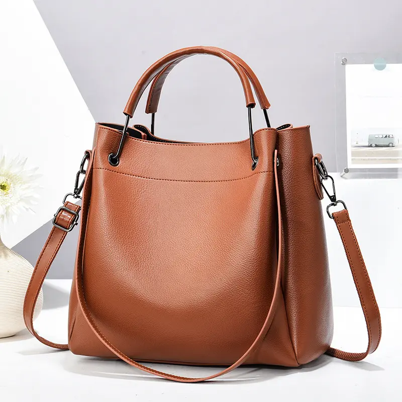 High Quality Women PU Leather Luxury Handbag Versatile Ladies Shoulder Crossbody Bags High-end Commuting Bag Women Shopping Tote